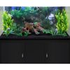 Acuario De 300l Con Mueble Negro, Accesorios Y Grava Negra