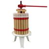 12l Prensa De Fruta Vino Sidra Jugo Extractor Manual De Madera Y Acero