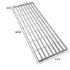 Canaleta Drenaje Malla Rejilla Acero Galvanizado Para Forja De Piso 800x270mm