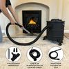 Aspiradora De Cenizas Para Chimenea De 20l, 1200w, Aspiradora Y Sopladora