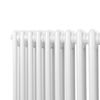 Radiador Tradicional 2 Columnas Calefacción Central Horizontal Blanco 30x83cm