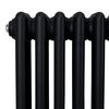 Radiador Tradicional 3 Columnas Horizontal Negro 60x119.2cm