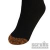 Scruffs T55253 Calcetines Térmicos, Color Negro