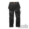 Scruffs T55256 Pantalón Para Mujer De Bolsillos Con Funda Trade Flex, Color Negro