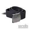 Scruffs T50303.6 Cinturón Con Hebilla Ajustable, Color Negro