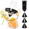 Cortador De Verduras Frutas En Espiral, Compatible Con Batidora Duronic Hb35b, Hb35c - Duronic Hbs35