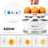 Hervidor De Huevos 400w, 7 Huevos, Avisador Sonoro, Función Mantener Caliente - Duronic Eb27