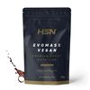 Batido De Carbohidratos Y Proteínas Vegano De Hsn Evomass Vegan | Sabor Chocolate 1 Kg = 10 Tomas Por Envase | Harina De Arroz + Proteínas Vegetales, Creatina Y Cla | No-gmo, Sin Gluten