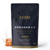 Caseína Micelar De Hsn Evocasein 2.0 | Sabor Caramelo Salado 2 Kg = 67 Tomas Por Envase | Proteína Lenta Digestión Para Antes De Dormir | No-gmo, Vegetariana, Sin Gluten