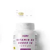 Vitamina D3 50000 Ui De Hsn | 60 Perlas | Suplemento De Vitamina D Colecalciferol | Funcionamiento Normal Del Sistema Inmunitario | 1 Perla Cada 14 Días | No-gmo, Sin Gluten