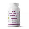 Vitamina D3 50000 Ui De Hsn | 30 Perlas (1 Perla Cada 14 Días) Alta Concentración Vitamina D Colecalciferol | Con Aceite De Lino Para Mejorar La Absorción | No-gmo, Sin Gluten Ni Lactosa