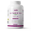 Vitamina K2 Mk7 100 Mcg De Hsn | 240 Cápsulas Vegetales De Menaquinona 100% Natural De Natto | Alto Contenido En Vitamina K | Con Vitamina C | No-gmo, Vegano, Sin Gluten