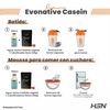 Evonative Casein (lacprodan® Micelpure™) 500g Tarta De Queso Y Limón- Hsn