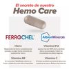 Ferrochel™ Bisglicinato De Hierro - 30 Mg = 1 Cápsula - Hemo Care De Hsn | 120 Cápsulas Vegetales De Hierro De Alta Absorción Con Vitamina C + B12 + Ácido Fólico | No-gmo, Vegano, Sin Gluten