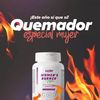 Quemador Especial Mujer - Women's Burner - Hsn | 120 Cápsulas Vegetales - Contribuye Al Metabolismo Normal De Los Ácidos Grasos* - Con Cafeína Té Verde Sinefrina Guaraná | No-gmo, Vegano, Sin Gluten