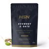 Evowhey & Oats De Hsn | Sabor Pistacho 2 Kg = 40 Tomas | Proteína Whey Con Harina De Avena | Ideal Para Desayunos O Meriendas | Bajo En Azúcar | No-gmo, Vegetariano, Sin Soja