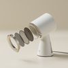 Mini Campana Extractora De Escritorio 36w Portátil 3 Filtros Cdw01ph Blanco Ciarra