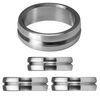 Mission F-lock Titanium Silver Rings 2 Mm Mi-000291