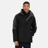 Regatta - Chaqueta 3 En 1 Impermeable Y Cortavientos Modelo Defender Iii Para Hombre