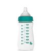 Biberón De Vidrio Anticólico Baboo, Cuello Ancho, 250 Ml, 3+ Meses