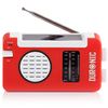 Radio Portable Fm Y Am Estereo - Recarga Luz Solar, Dinamo Y Usb - Radios Solares - Duronic Hybrid