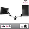 Soporte Tv Pared Brazo 1 Monitor Pc Pantalla Lcd Led 15" 27" Pulgadas - Duronic Dm65w1x2