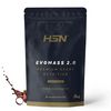 Batido De Carbohidratos Y Proteínas Vegetariano De Hsn Evomass 2.0 | Sabor Chocolate 3 Kg = 30 Tomas Por Envase | Whey Protein Y Proteína De Leche | Textura Cremosa | No-gmo, Sin Gluten