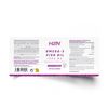 Omega 3 3000 Mg - Aceite De Pescado Por Dosis Diaria - De Hsn | 30 Perlas Contenido Real: 540 Mg Epa Y 360 Mg Dha | Con Vitamina E | No-gmo, Sin Gluten Ni Lactosa