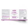 Vitamina C 1000mg De Hsn | 240 Tabletas De 1 Gramo De Pura Vitamina C Vegana Con Bioflavonoides Cítricos + Rosa Mosqueta | Fórmula De Alta Potencia | Suministro 8 Meses | No-gmo, Vegano, Sin Gluten