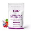 Colágeno Hidrolizado Con Magnesio De Hsn | Sabor Frutos Rojos 1 Kg = 100 Tomas Por Envase | Colágeno En Polvo Origen Bovino | Con Vitamina C | No-gmo, Sin Pescado, Sin Gluten