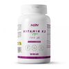 Vitamina K2 Mk7 100 Mcg De Hsn | 120 Cápsulas Vegetales De Menaquinona 100% Natural De Natto | Alto Contenido En Vitamina K | Con Vitamina C | No-gmo, Vegano, Sin Gluten
