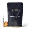 Batido De Carbohidratos Y Proteínas Vegetariano De Hsn Evomass 2.0 | Sabor Chocolate Galletas 1 Kg = 10 Tomas Por Envase | Whey Protein Y Proteína De Leche | Textura Cremosa | No-gmo, Sin Gluten