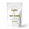 Copos De Avena Integrales Finos De Hsn | 1 Kg = 40 Tomas Por Envase  | 100% Natural Vegano Sin Añadidos | Parcialmente Triturados | Textura Especial Recetas Fitness | No-gmo