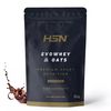 Evowhey & Oats De Hsn | Sabor Chocolate 2 Kg = 40 Tomas | Proteína Whey Con Harina De Avena | Ideal Para Desayunos O Meriendas | Bajo En Azúcar | No-gmo, Vegetariano, Sin Soja