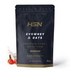 Evowhey & Oats De Hsn | Sabor Fresa Coco 2 Kg = 40 Tomas | Proteína Whey Con Harina De Avena | Ideal Para Desayunos O Meriendas | Bajo En Azúcar | No-gmo, Vegetariano, Sin Soja