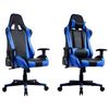 Silla De Oficina Gaming Con Alto Respaldo Reclinable Azúl Prisp