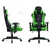 Silla De Oficina Gaming Con Alto Respaldo Reclinable Verde Prisp