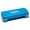 Prisp Step Para Fitness 68 Cm - Ajustable En 2 Alturas, Azul Y Gris