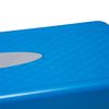 Prisp Step Para Fitness 68 Cm - Ajustable En 2 Alturas, Azul Y Gris