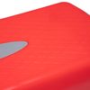 Prisp Step Para Fitness 68 Cm - Ajustable En 2 Alturas, Rojo Y Gris