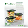 Foodsaver Juego De 3 Cajas Para Dispositivo De Vacío - Ffc026x