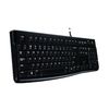 Logitech K120 Corded Keyboard Teclado Usb Ruso Negro