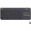 Teclado De Tv K400 Plus Azerty Inalámbrico Panel Táctil Logitech