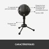 Micrófono Blue Snowball Para Grabación Y Mas En Pc Y Mac - Negro