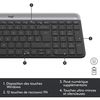 Mk470 Ultra-slim Wireless Keyboard + Mouse Logitech