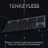 Teclado Para Juegos Inalámbrico Interruptor Táctil Carbono Logitech G