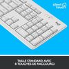 Pack Keyboard Mouse Inalámbrico Silenttouch Francés Azerty Logitech