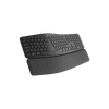 Teclado Logitech Ergo K860 Inalámbrico Bluetooth Qwerty Us Negro