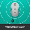 Ratón Inalámbrico Signature M650 Silencioso, Bluetooth-blanco Logitech