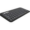 Logitech Pebble Keys 2 K380s Teclado Rf Wireless + Bluetooth Qwerty Italiano Grafito